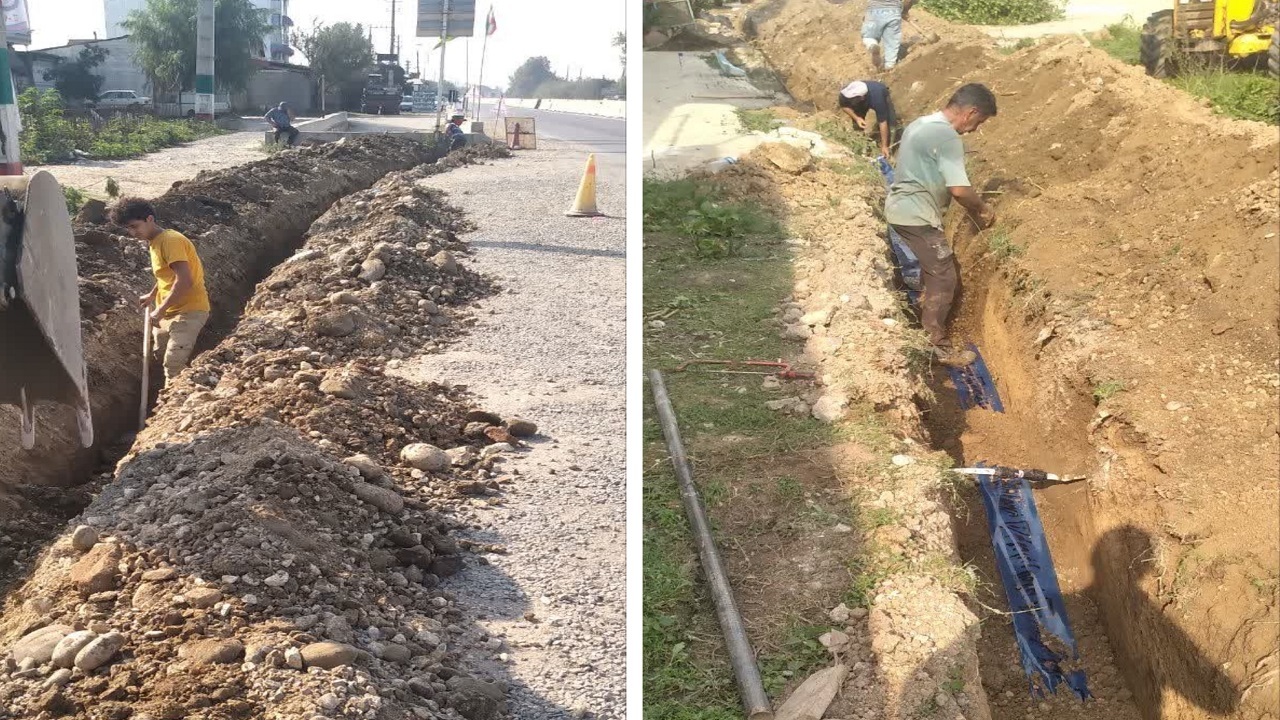 اتمام پروژه اصلاح خط انتقال آب قائمشهر – جویبار؛ آب پایدار ۳۰۰ خانوار تامین می‌شود