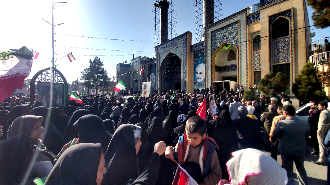 خروش انقلابی مردم دیار &laquo;حاج قاسم&raquo; علیه اغتشاشگران