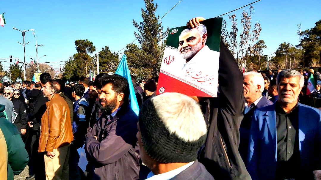 خروش انقلابی مردم دیار &laquo;حاج قاسم&raquo; علیه اغتشاشگران