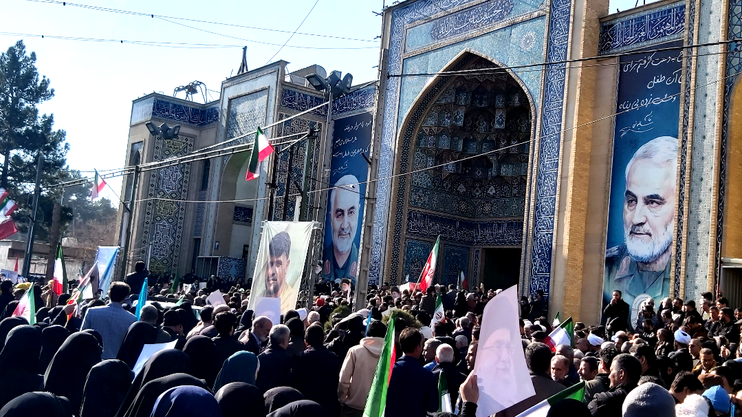 خروش انقلابی مردم دیار &laquo;حاج قاسم&raquo; علیه اغتشاشگران