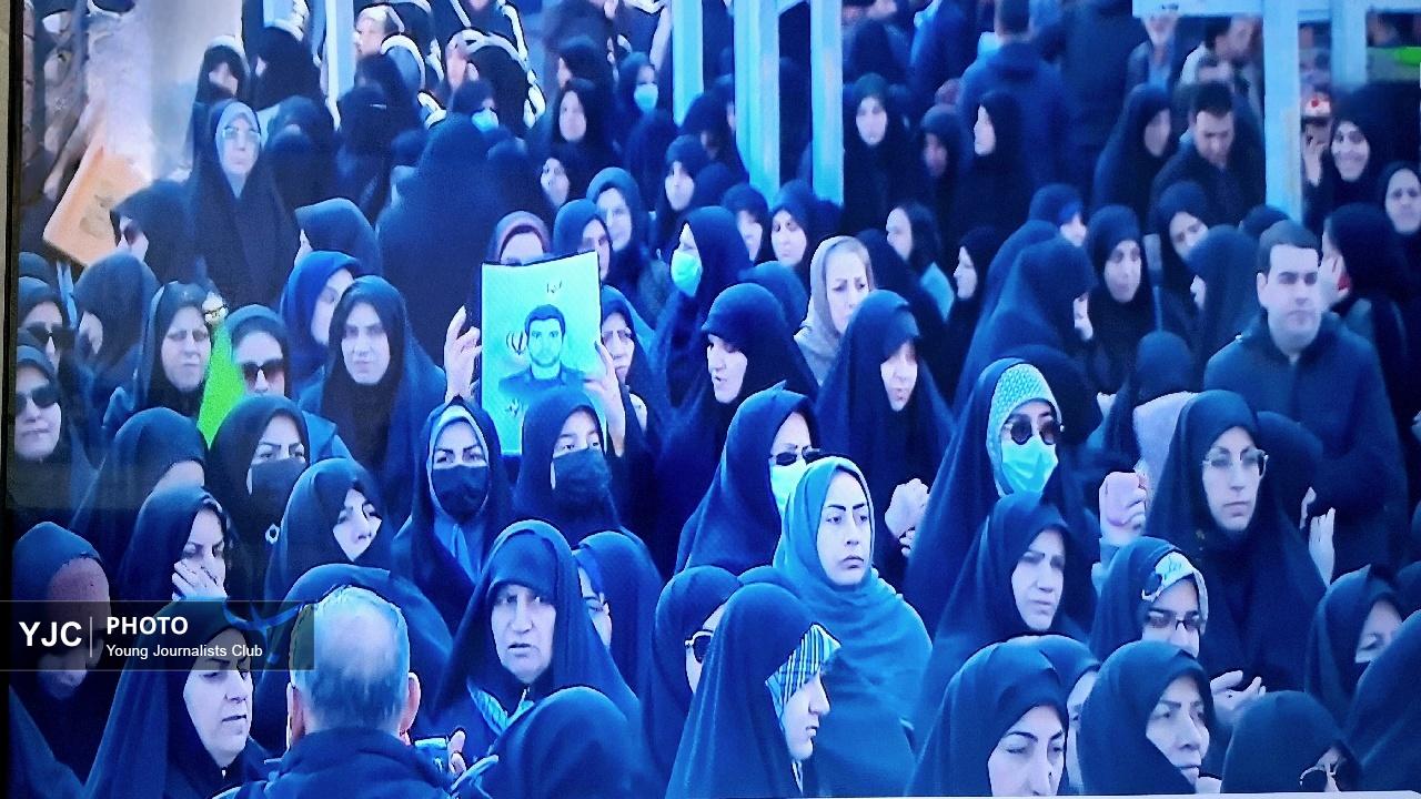 اعلام تنفر لرستانی ها از جنایات و اغتشاشات اخیر در راهیپمایی امروز + فیلم