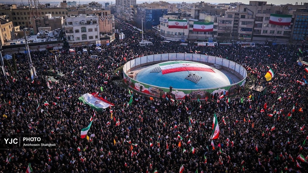 راهپیمایی گسترده شیعیان هند در حمایت از ایران + فیلم