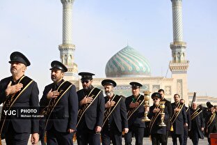 دسته عزای خادمان کریمه اهل بیت (س) در سوگ امام موسی کاظم (ع)