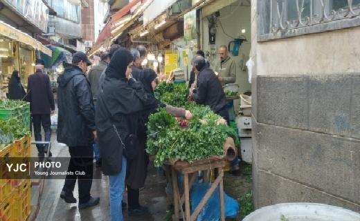 شور زندگی در  بازار سنتی رشت+ تصاویر
