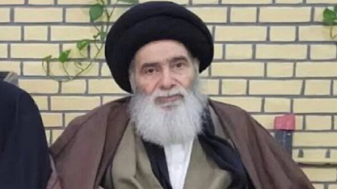 پیکر برادر آیت‌الله سیستانی در قم تشییع می‌شود