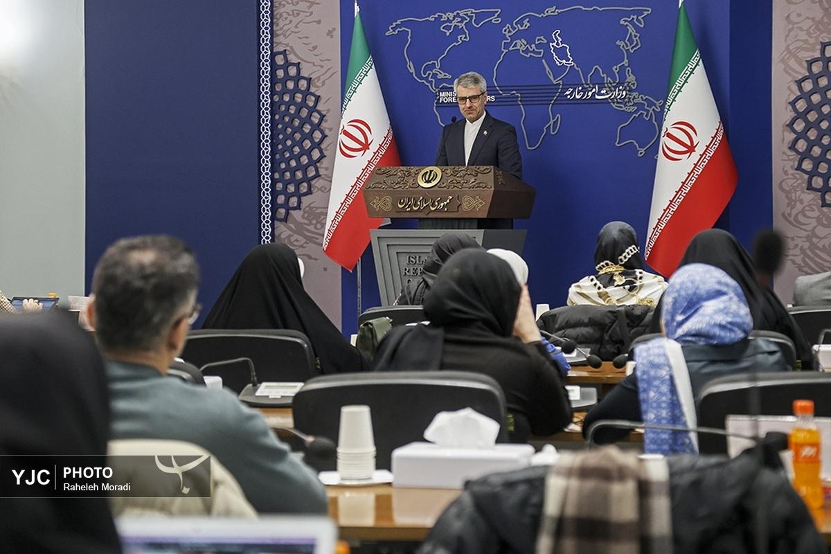 نشست خبری سخنگوی وزارت امور خارجه - ۲۵ اسفند ۱۴۰۴