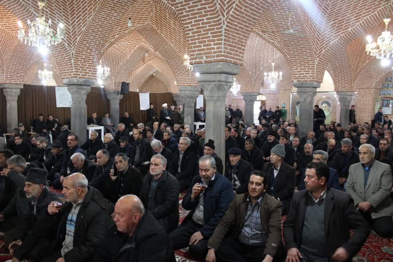 مراسم گرامیداشت شهید بسیجی میر مصطفی سیدهاشمی در تسوج + عکس