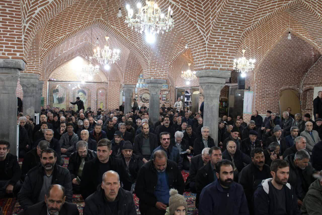 مراسم گرامیداشت شهید بسیجی میر مصطفی سیدهاشمی در تسوج + عکس