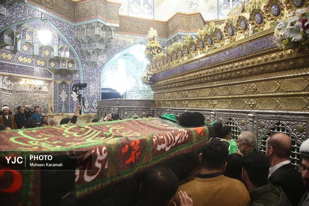 عزاداری سالروز شهادت امام جواد (ع) در حرم حضرت معصومه (س)