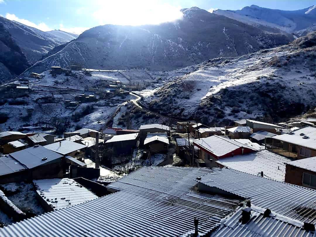 حال و هوای زمستانی برخی از روستاهای گرگان