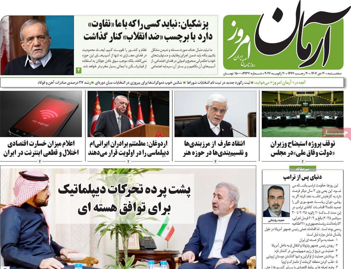 آرمان امروز