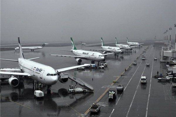 تداوم پرواز در تمامی فرودگاه‌های کشور