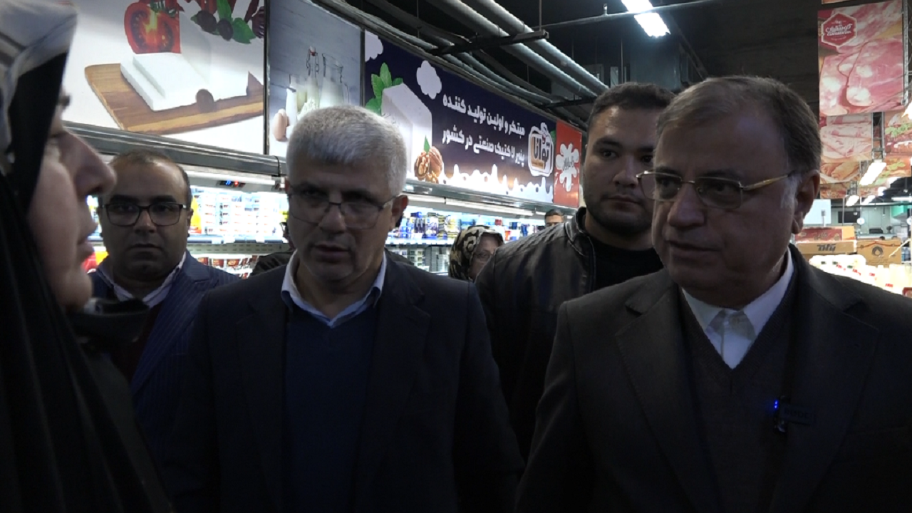بازدید میدانی استاندار گلستان از وضعیت تامین کالا&zwnj;های اساسی در گرگان