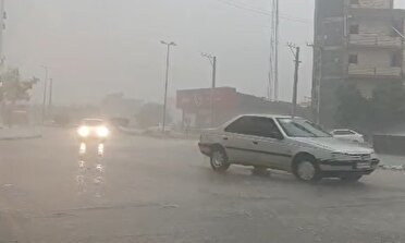 بارش ۸۰میلیمتری در پارسیان