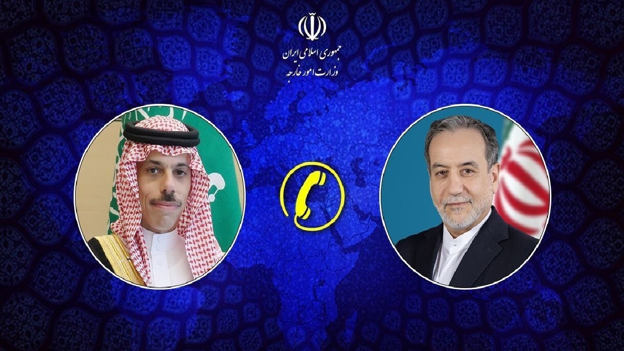 تماس تلفنی وزیر امور خارجه جمهوری اسلامی ایران و همتای عربستانی