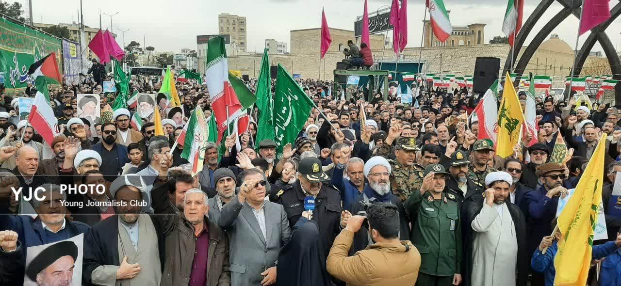 خروش انقلابی مردم استان  سمنان در روز بصیرت