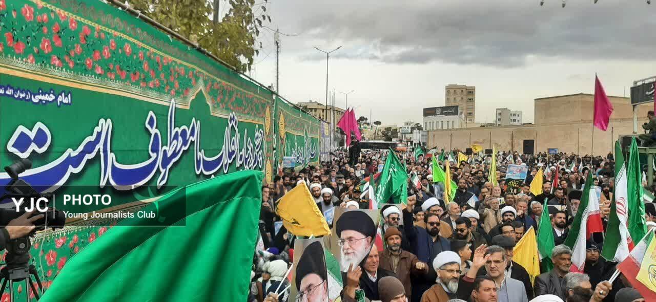 خروش انقلابی مردم استان  سمنان در روز بصیرت