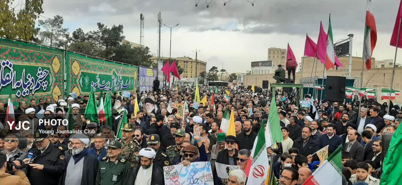 خروش انقلابی مردم استان  سمنان در روز بصیرت