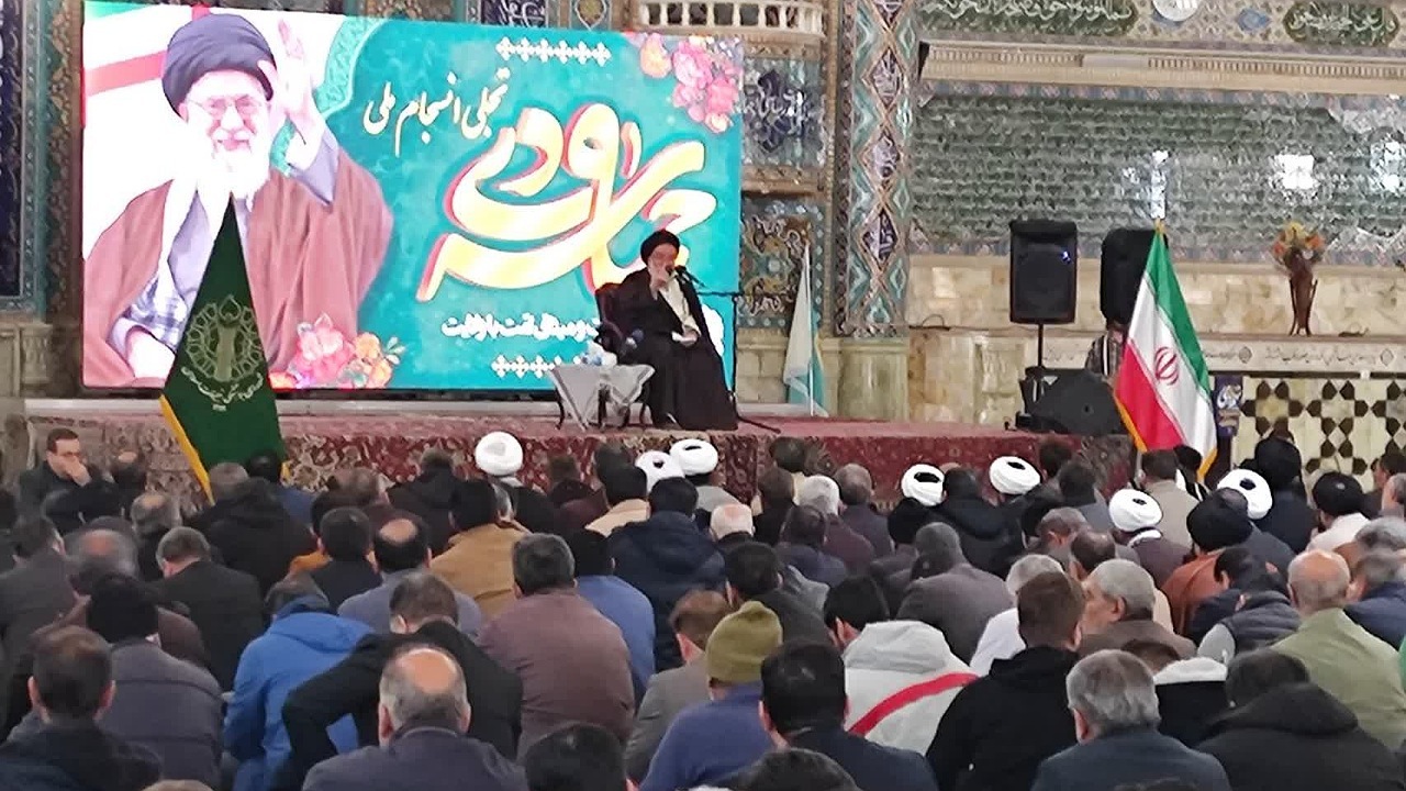 اجتماع بزرگداشت حماسه ۹ دی در بام ایران + تصاویر