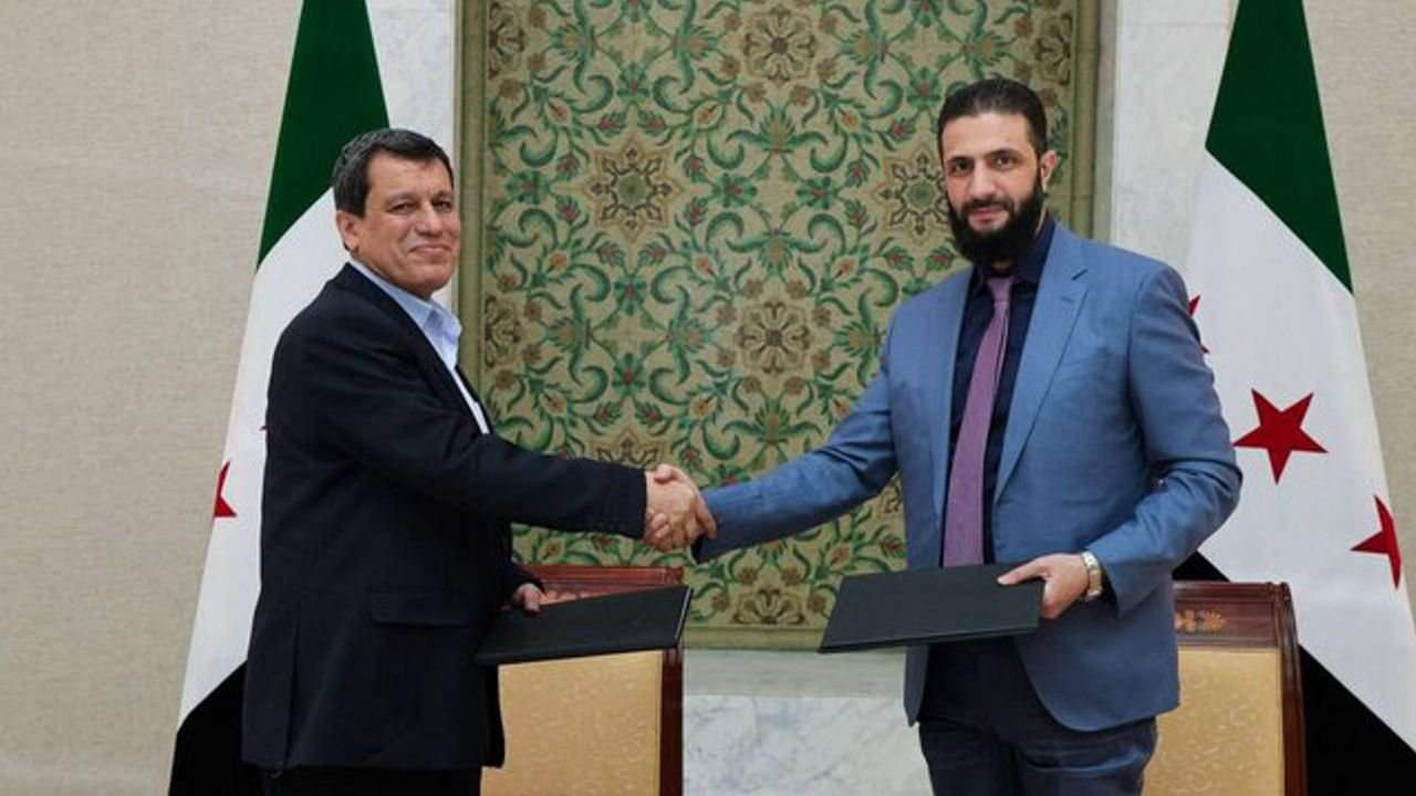 الشرع به بارزانی: حقوق سیاسی و مدنی کرد‌ها محفوظ است