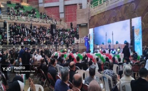 جشن خانوادگی بیعت با ولایت در رشت + فیلم و تصاویر