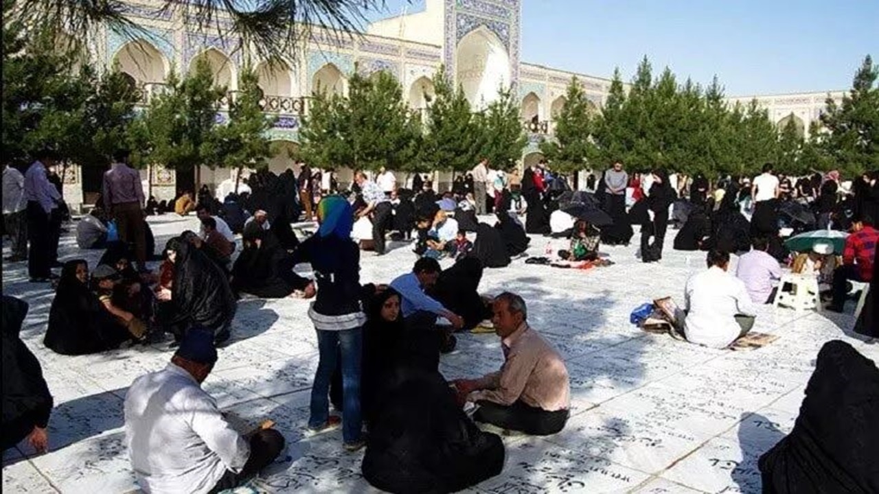 آئین چراغ برات در خراسان + فیلم