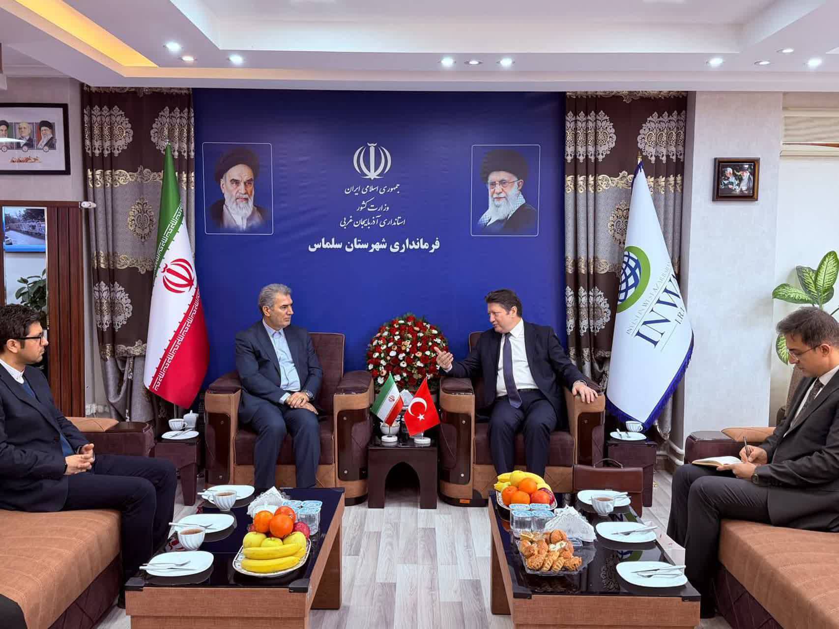 تأکید بر گسترش مناسبات مرزی ایران و ترکیه در سلماس