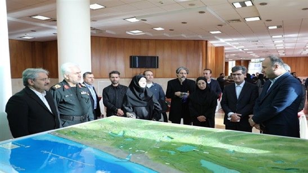 رونمایی از ماکت تالاب بین‌المللی انزلی