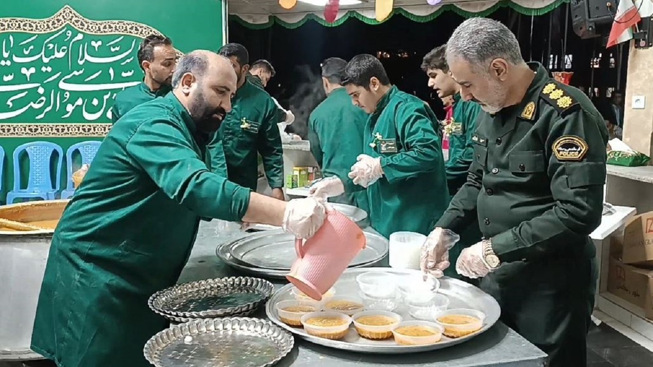 برپایی موکب‌های مردمی در علی آباد کتول به مناسبت نیمه شعبان + فیلم