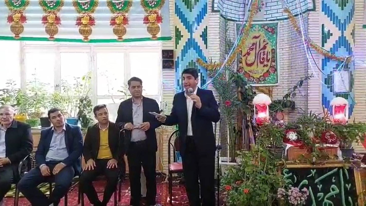 جشن و سرور اهری‌ها در روز ولادت حضرت مهدی موعود (عج) + فیلم