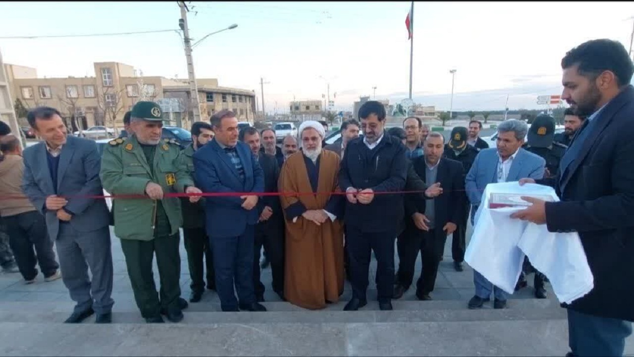 افتتاح طرح‌های عمرانی، فرهنگی و کشاورزی شهرستان جعفرآباد