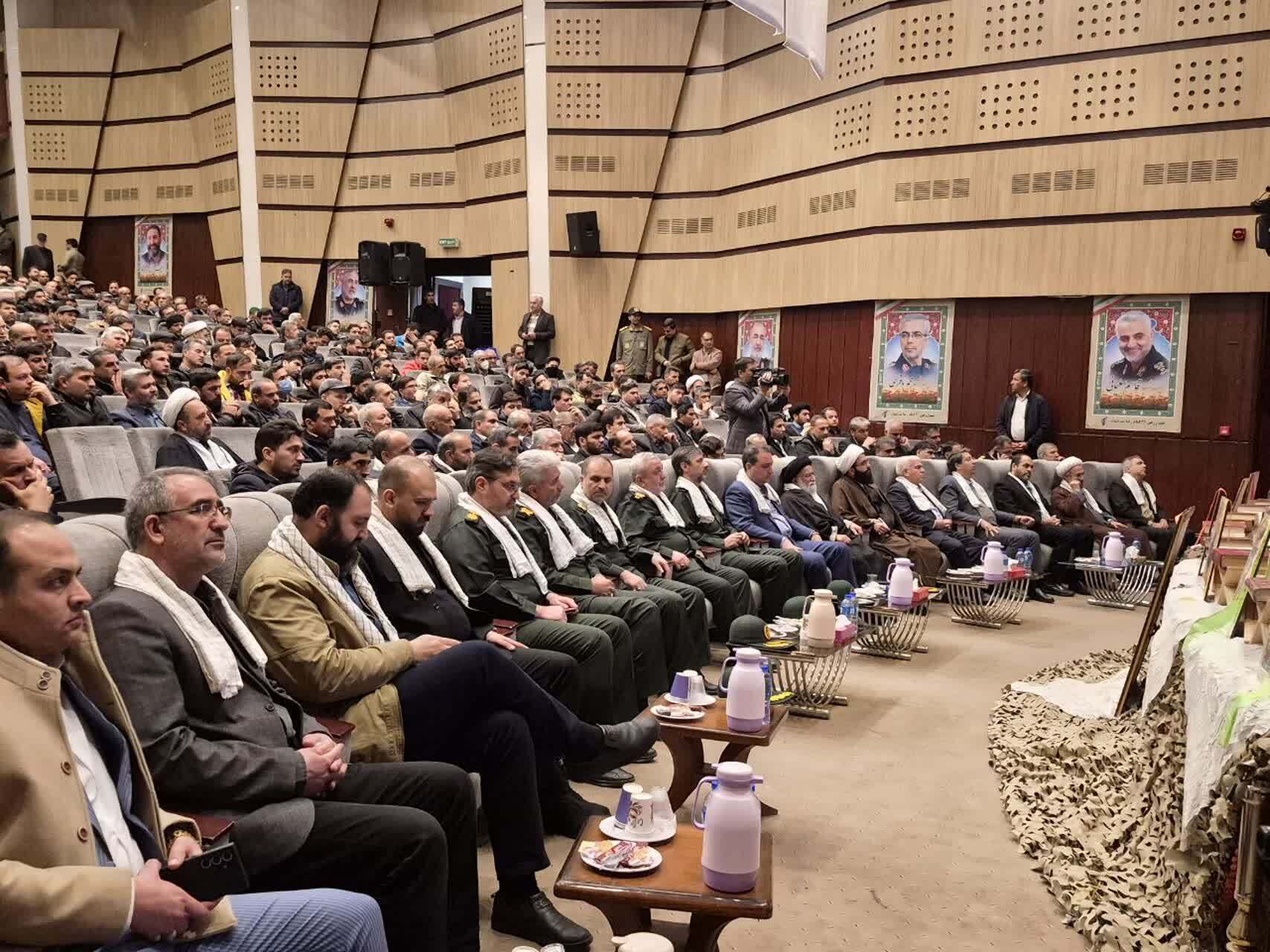 برگزاری دهمین سالروز شهادت سردار محسن قاجاریان در فرهنگسرای سیمرغ نیشابور