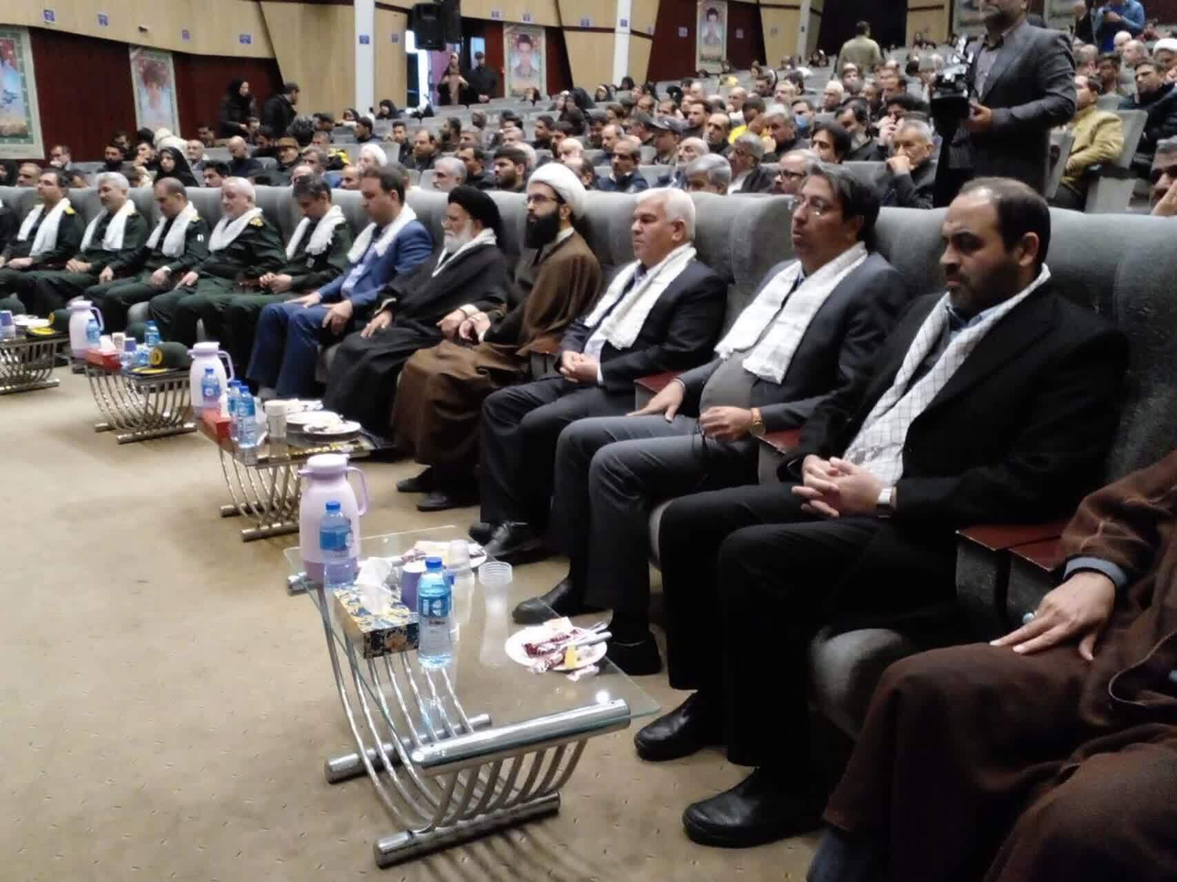 برگزاری دهمین سالروز شهادت سردار محسن قاجاریان در فرهنگسرای سیمرغ نیشابور
