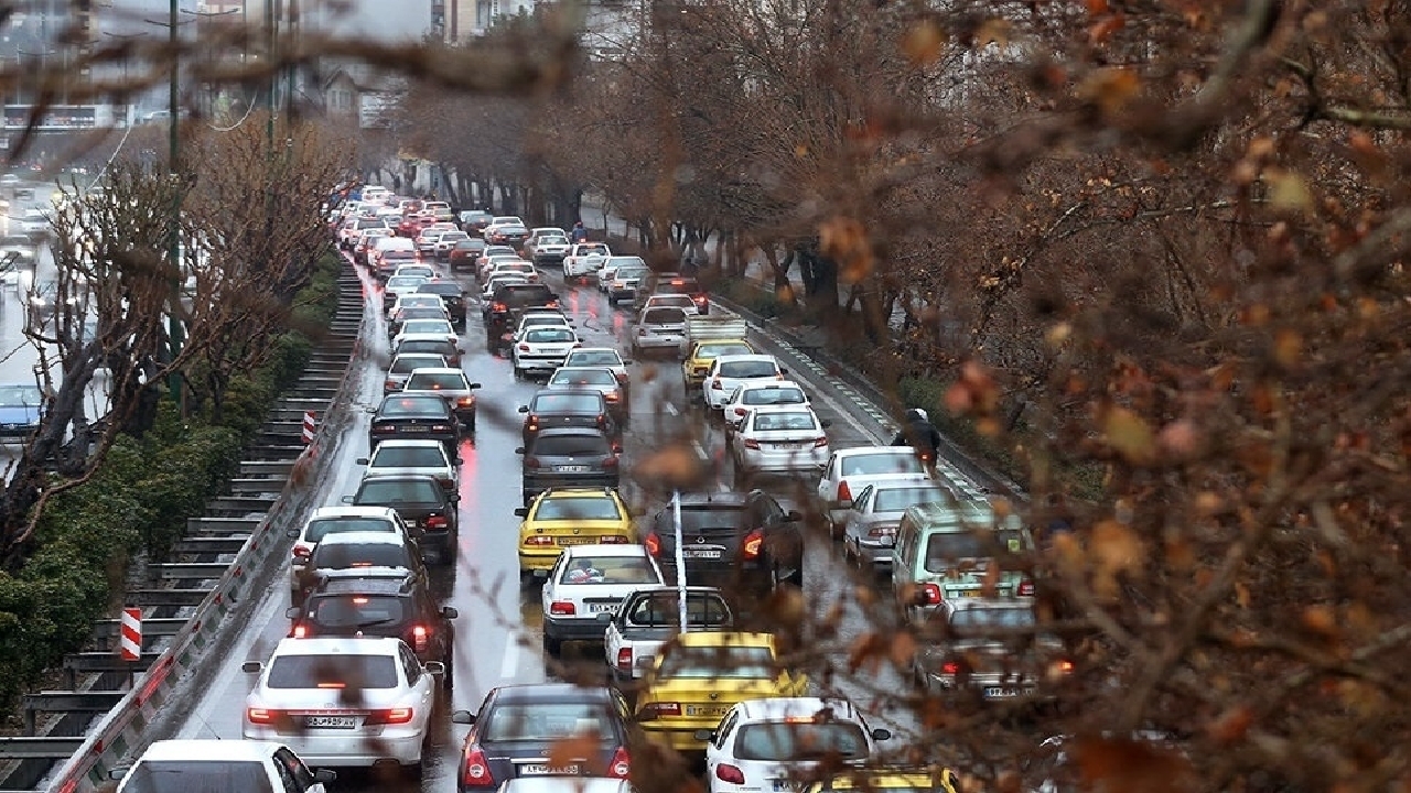ترافیک صبحگاهی تهران در هجدهمین روز بهمن