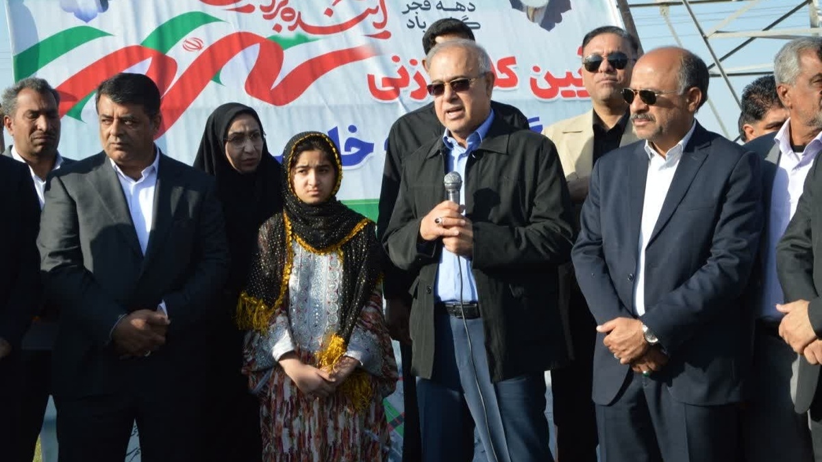 باشگاه خبرنگاران -آیین کلنگ‌زنی زیرگذر روستای حاجی‌خادمی میناب برگزار شد