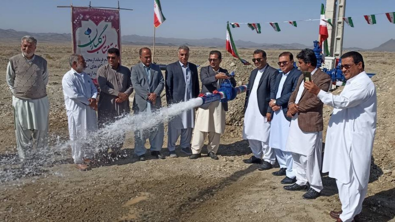 رفع تنش آبی ۱۸۰۰ خانوار شهر گُشت در سیستان و بلوچستان