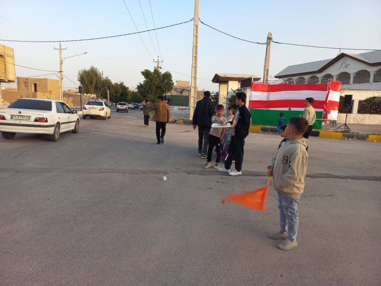 برپایی ایستگاه صلواتی برپایی ایستگاه صلواتی
