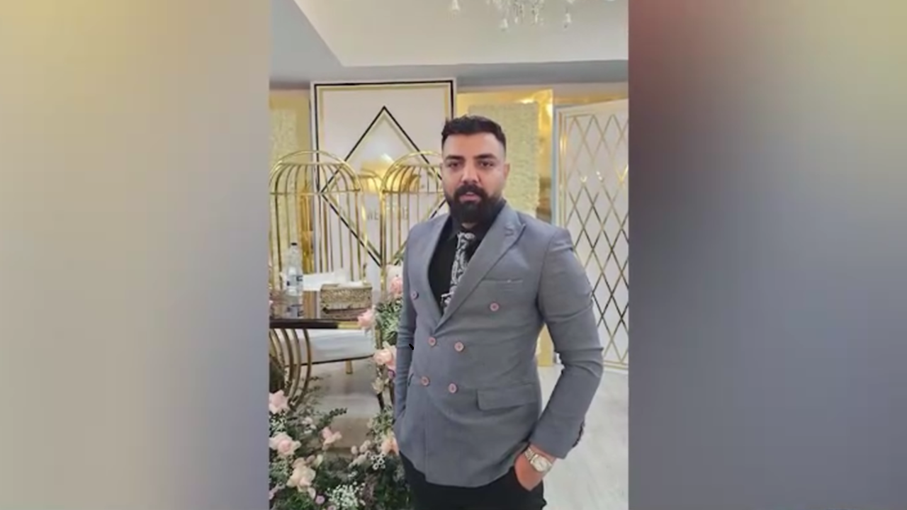 دامادی که به جای حجله، آسمانی شد + فیلم