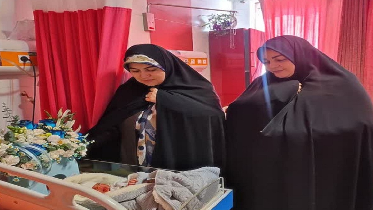 باشگاه خبرنگاران -تولد فرزند شهید اقتدار در تبریز