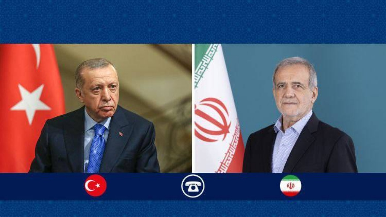 گفت‌وگوی تلفنی روسای جمهور ایران و ترکیه