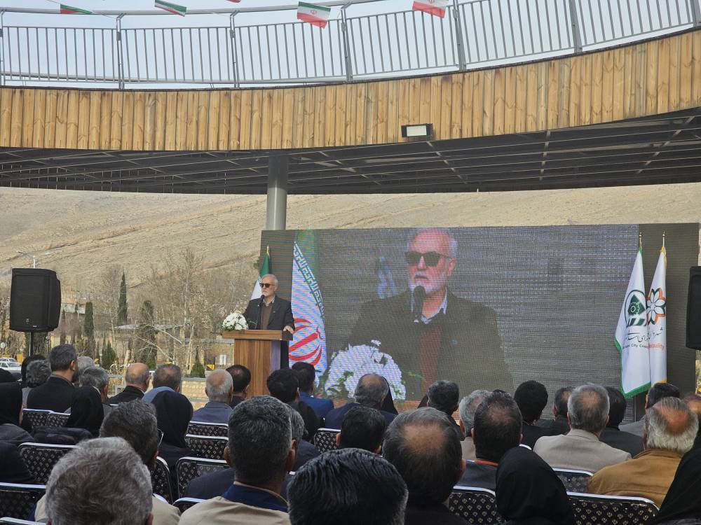 بهره‌برداری از پل شاهد در شیراز