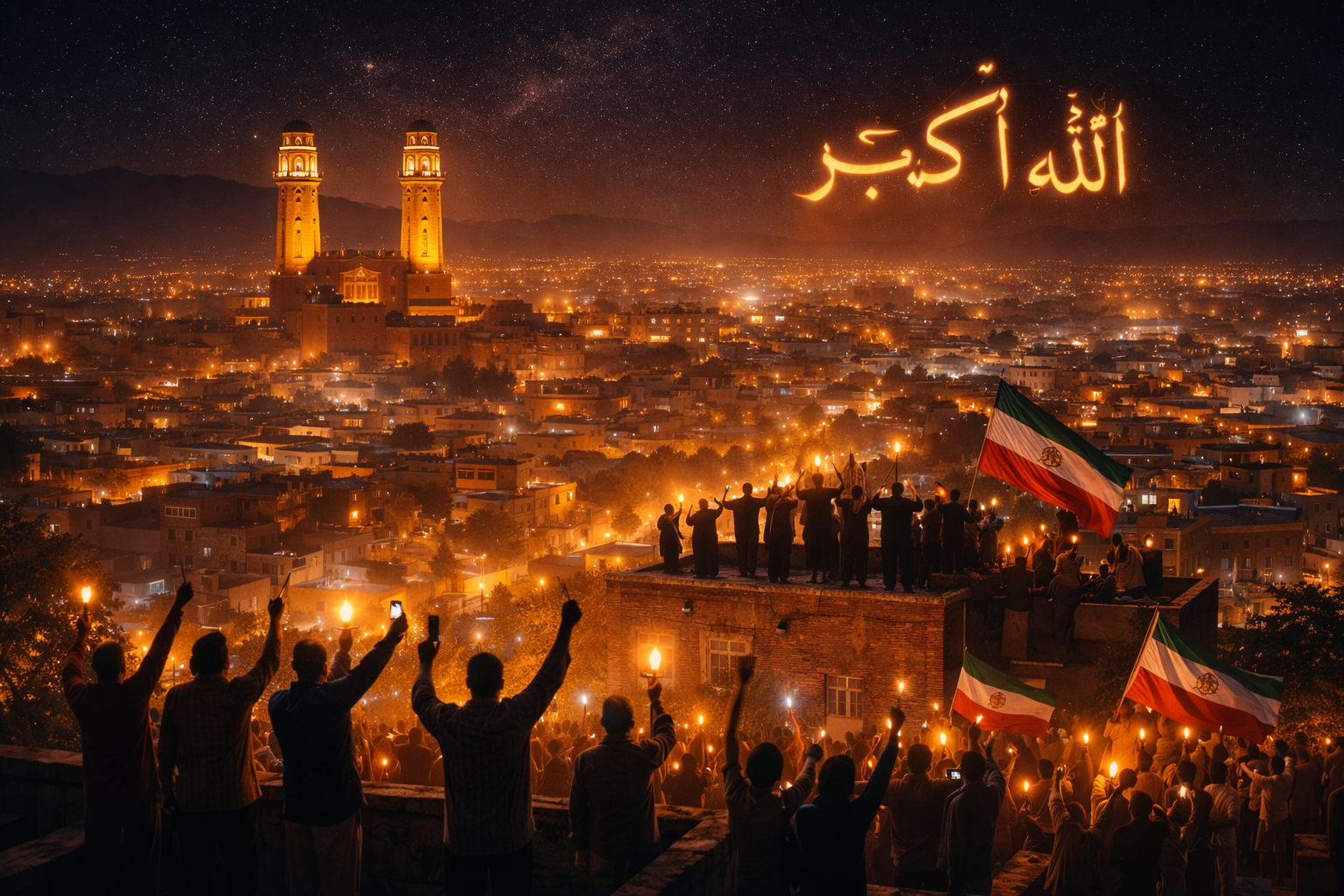 طنین گلبانگ &laquo;الله&zwnj;اکبر&raquo; در دیار حاج قاسم