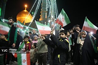 مراسم چهل و هفتمین جشن پیروزی انقلاب اسلامی در قم و رشت