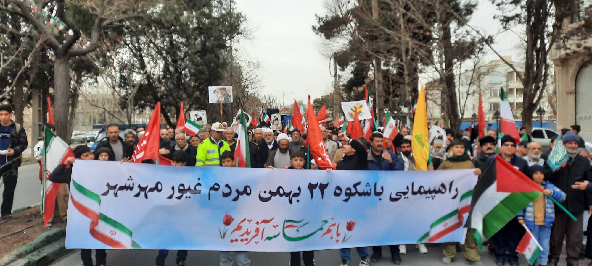 برگزاری راهپیمایی یوم الله ۲۲ بهمن در البرز