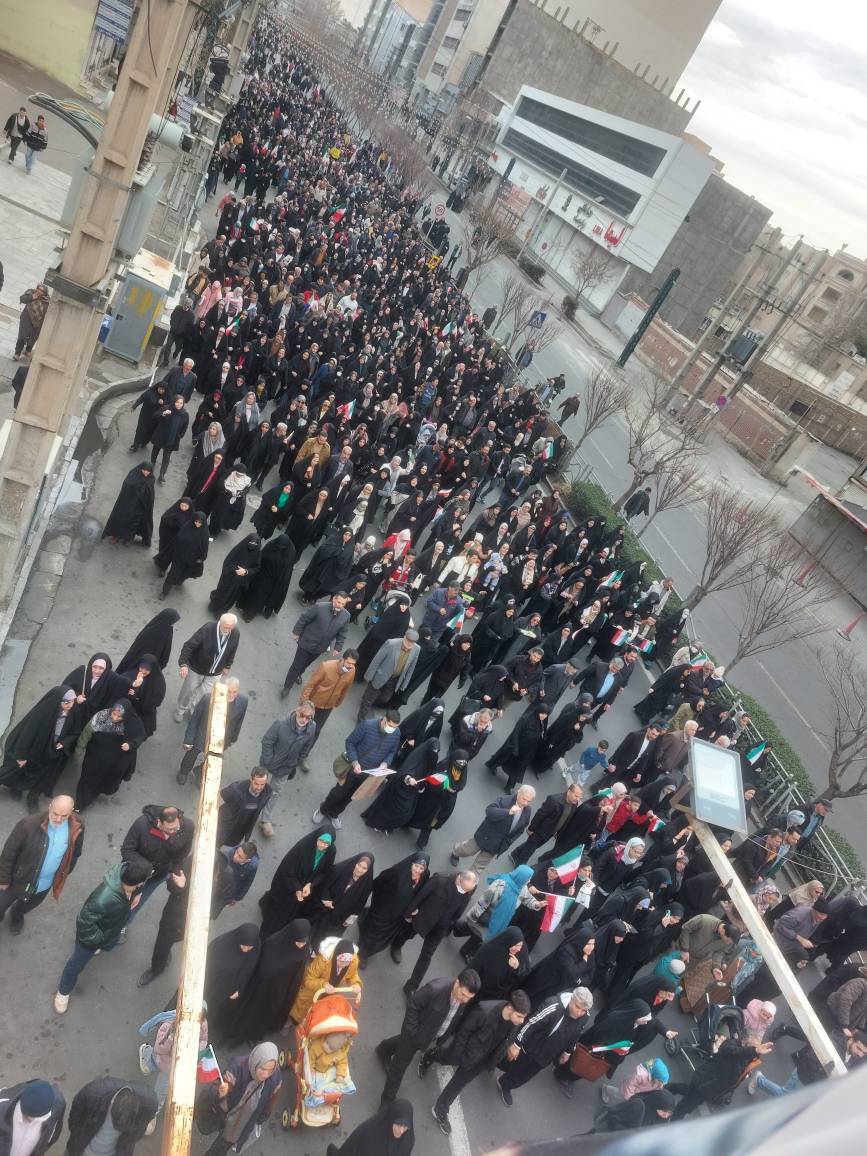 برگزاری راهپیمایی یوم الله ۲۲ بهمن در البرز