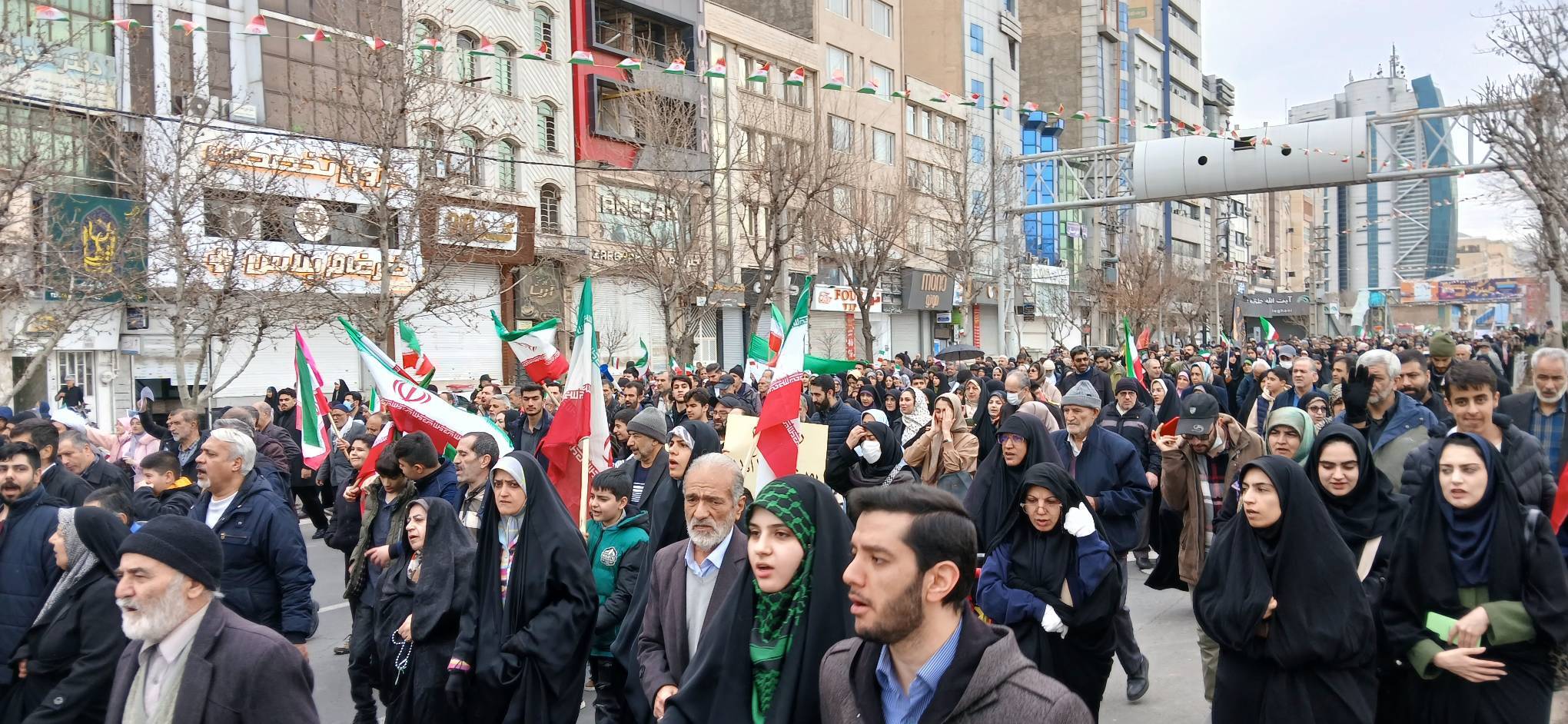 برگزاری راهپیمایی یوم الله ۲۲ بهمن در البرز