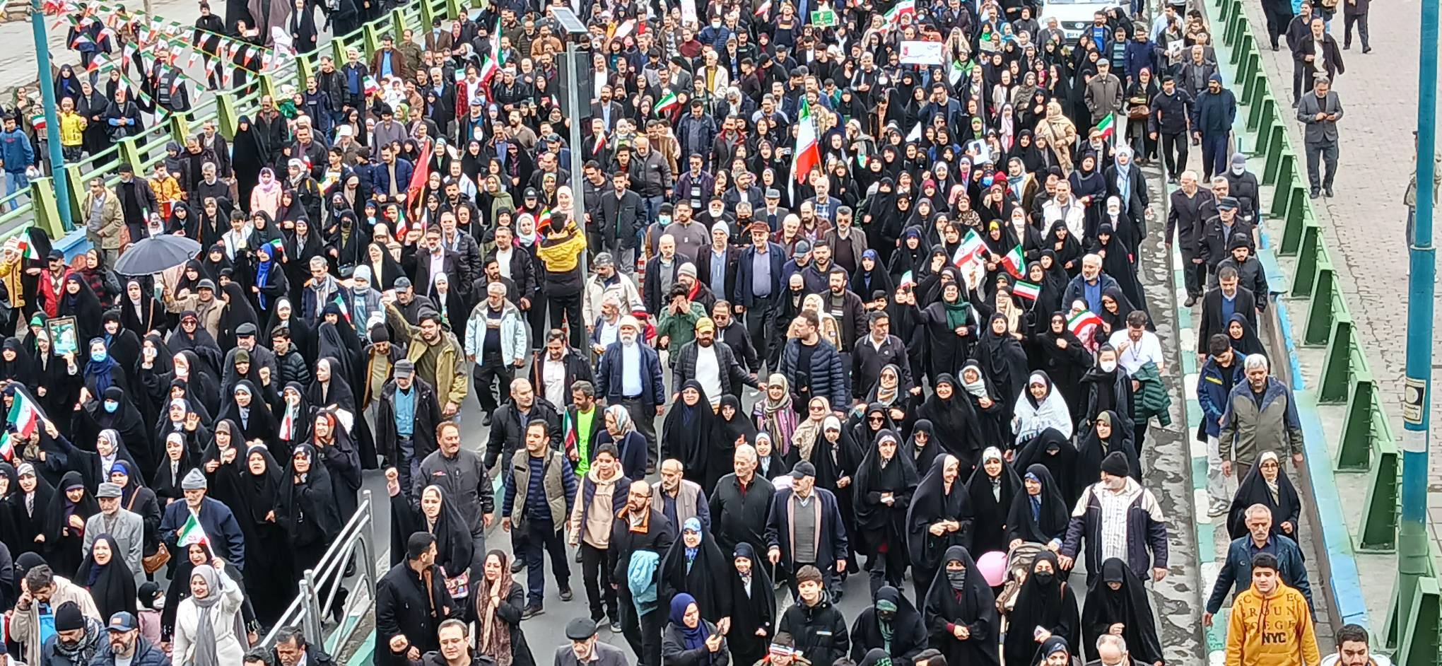 برگزاری راهپیمایی یوم الله ۲۲ بهمن در البرز