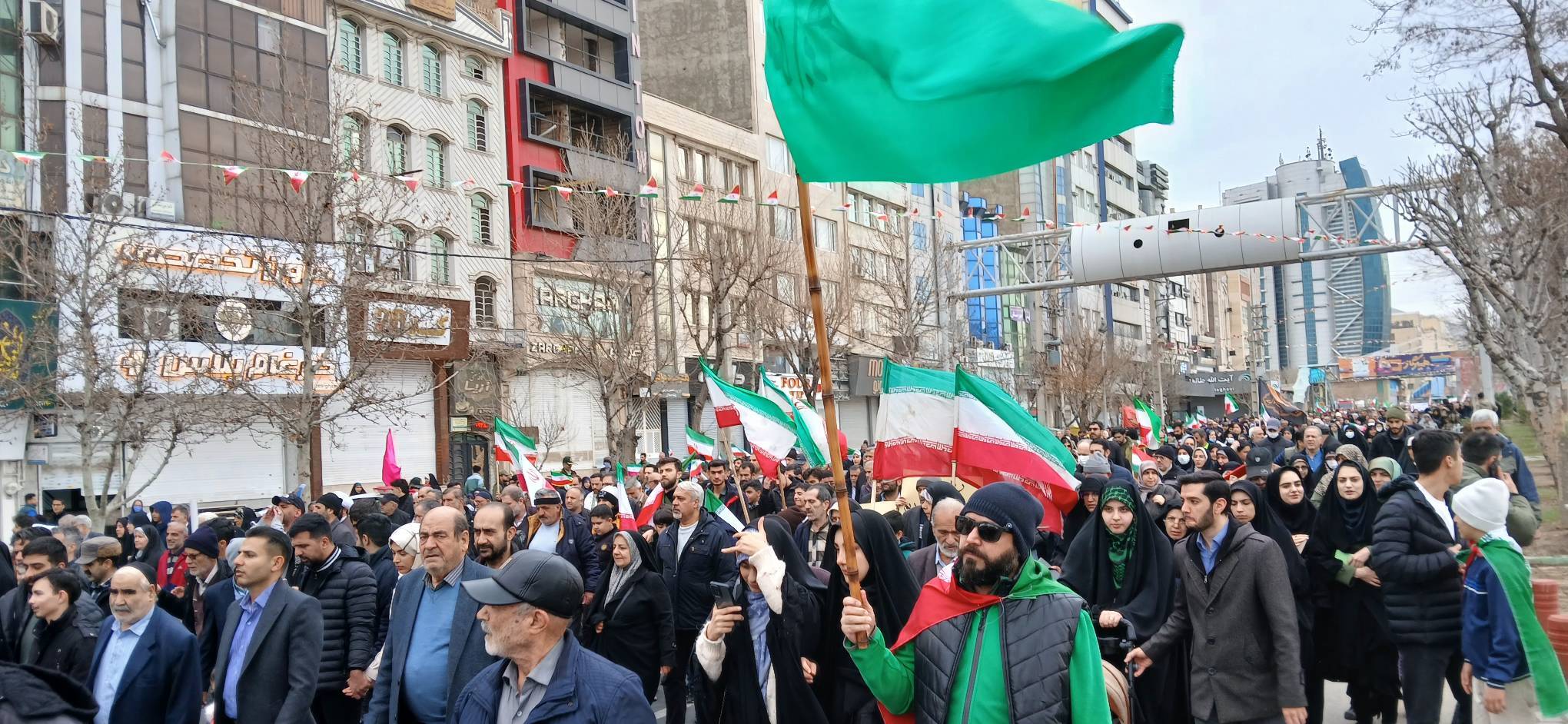 برگزاری راهپیمایی یوم الله ۲۲ بهمن در البرز