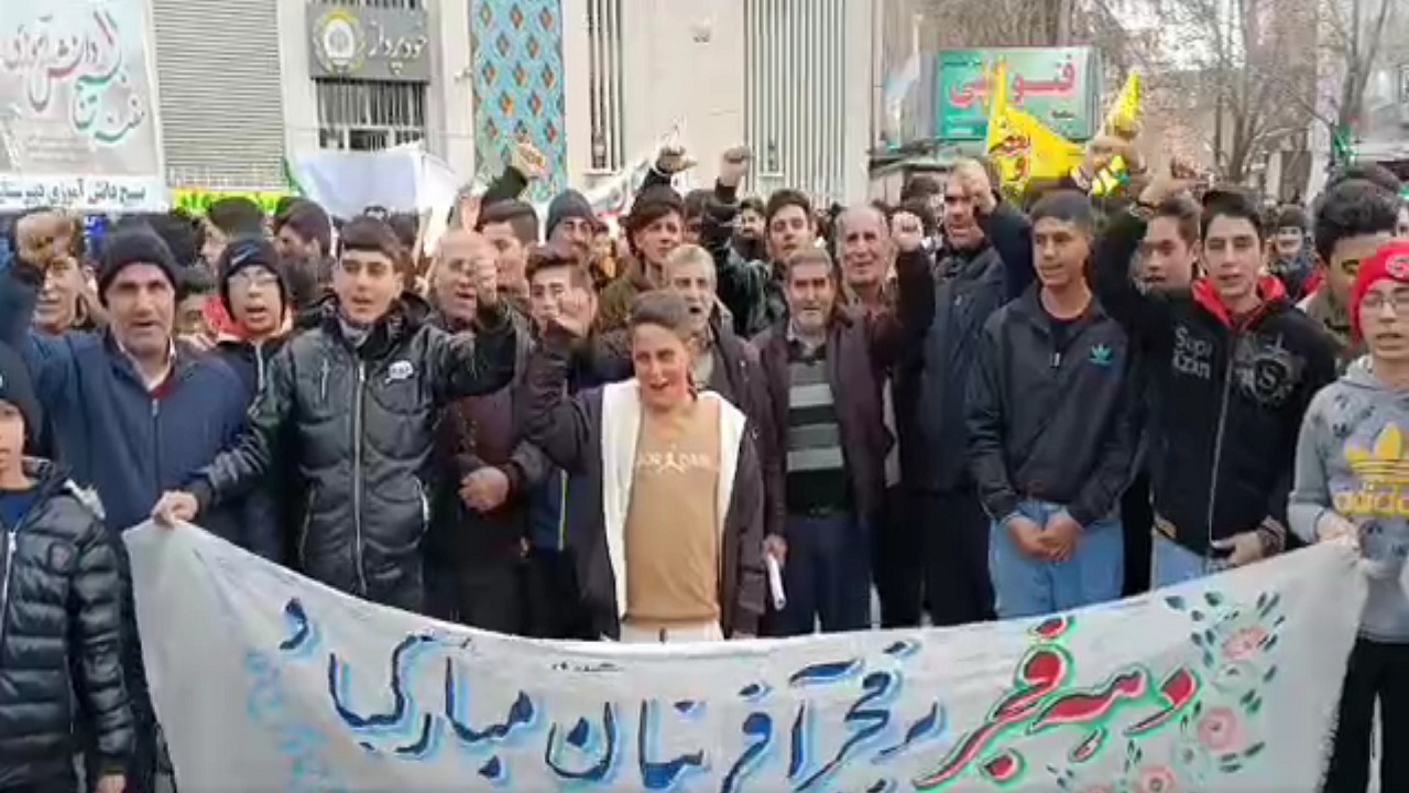 برگزاری راهپیمایی ۲۲ بهمن در آذربایجان شرقی