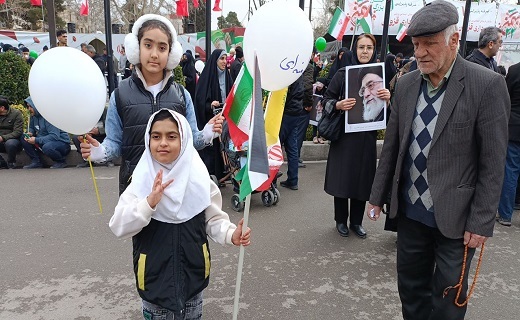 جشن ۴۷ سالگی انقلاب و حضور مردم قزوین در راهپیمایی ۲۲ بهمن+ تصاویر و فیلم
